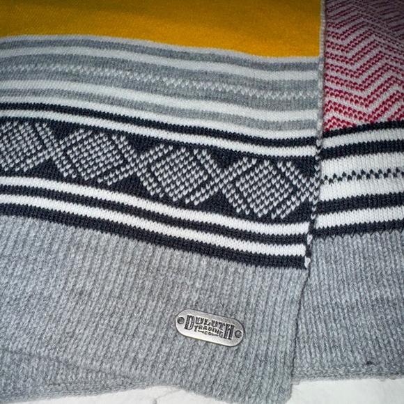 Duluth Trading Company Women's Scandanavian scarf Nordic 13 x 68“ Warm - Picture 2 of 5